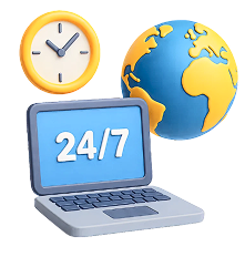 24/7 Access